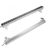 Wall Washer Linear LED Event Lighting 9/12/18/24/30/36/45W 12/24V White RGB Auto DMX 512 Flood Light for sale
