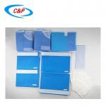 Nonwoven Reinforced Split General Surgery Drape Pack Barrier For Hospital Clinic for sale