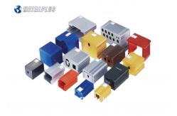 China 6005 Anodized Radiator Aluminum Heat Sink Enclosure supplier