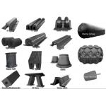 French Warships Rubber Elements Marine Rubber Fender for Dock , CCS ISO 17357 for sale