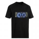 Programmable LED Lighting T Shirt App Control USB Rechargeable Unisex for sale