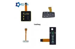 China 3M468 Adhesive FPC Membrane Switch Home Device LEDs Membrane Push Button Switch supplier