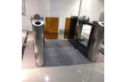 China 110v / 220v Infrared Photocells  Swing Barrier Gate Systems  with Acrylic plate Arm supplier