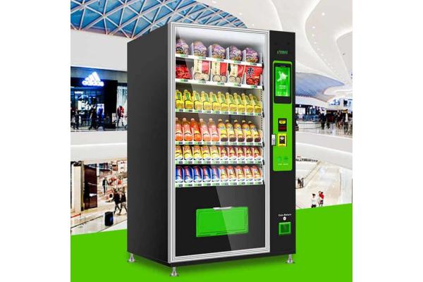 15.6 Inches Screen QR Payment Combo Snack Machine For Subway