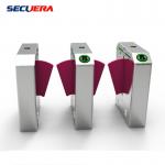 RFID Card Reader Access Control Flap Barrier Turnstile with Fashion Style Design for sale