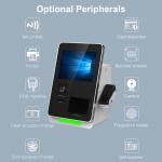 Black Color Self Service Payment Kiosk 15 Inch Display For Hotel Check In for sale