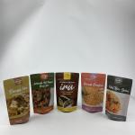 Stand Up Doypack Tobacco Packaging Pouch Hot Seal Zipper Packet With Logo for sale