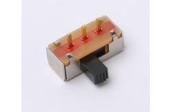 China 1 Pole 2 Position SPDT Slide Switch SPCC Material With Zinc Plating SK12F01 supplier
