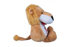 China 12 Inch Soft Plush Stuffed Animals Lion Shape Embrodiery / Sewing Craft supplier