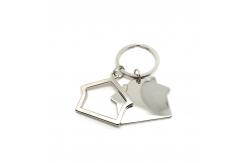 China Customized Logo and TT Payment Term Metal Keychain Holder supplier