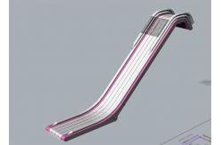 China 12M Floating PVC Tarpaulin 1000D Inflatable Yacht Slide supplier