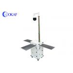 4G AI Camera Solar-Powered Mobile Security Cabinet for Construction Site Monitoring for sale