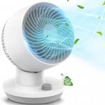 Portable Desktop Air Circulating Fan 8.5x12 Inch With 3 Speeds for sale