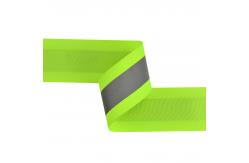 China Reflective Tape Custom Reflective High Light Polyester Webbing For Clothing supplier