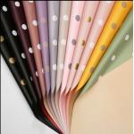 Waterproof 8colors Flower Wrapping Paper for Florist Spot Mist Bread Flower Packaging for sale
