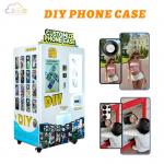 1440Dpi Personalised Phone Case Vending Machine White With Variable Ink Droplet Technology for sale