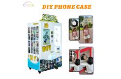 China 1440Dpi Personalised Phone Case Vending Machine White With Variable Ink Droplet Technology supplier