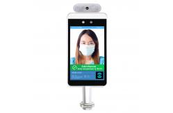 China Facial Recognition Camera Time Attendance Machine Access Control Temperature Detector supplier