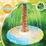 Children's pet water spray pad - Summer water toy - Coconut-shaped water sprinkler toy - Outdoor game water pool for sale
