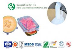 China Platium Cure Low Viscosity Silicone Rubber ROHS Certification For Food Wrappers supplier