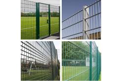 China Custom H 630mm 830mm Iron 868 Double Wire Fence Hot Dip Galvanized supplier