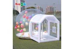 China Party Bubble Houses Dome Transparent Inflatable Bubble House Tent For Kids supplier