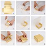 Foldable Custom Small Folding Carton Packaging Box For Medicine Cosmetic Paper Boxes for sale