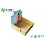 Custom Printing Retail Shelf Ready Box Foldable CDU Cardboard Counter Display Boxes