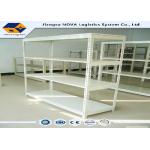 Durable Steel Rivet Boltless Shelving Anti Rusty For Garage / Storage Room for sale