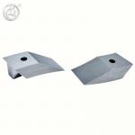 High Precision Custom Mechanical Parts Cutter Curved Blade for sale