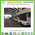 High Definition P6 Mobile LED Screen Rental , Advertising Outdoor Mobile LED Screen