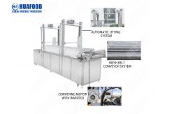 China Fully Automatic Fryer Machine Namkeen Making Gas Peanut Batch Frying supplier