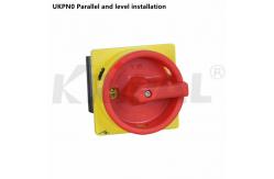 China 10A 3 Pole Waterproof Rotary Isolator Switch Changeover IEC Standard supplier