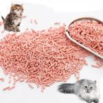 China Red Tofu Litter Sand Dust Free Tofu Cat Litter Flushable Customized manufacturer