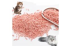 China Red Tofu Litter Sand Dust Free Tofu Cat Litter Flushable Customized supplier