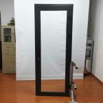 Durable PVC Hinged Door Elegant Bathroom Klitchen Adjusting Upvc Doors for sale