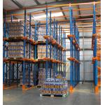 Cold Rolled Steel Q235B Drive In Pallet Racking System Heavy Duty for sale
