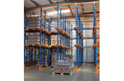 China Cold Rolled Steel Q235B Drive In Pallet Racking System Heavy Duty supplier