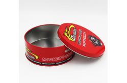 China Embossed 8 Inch Round Cake Tin Can ISO9001 CMYK Printed supplier