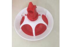 China Duck Goose Pp Chicken Feeding Pan For Poultry Farming Automatic Equipment supplier