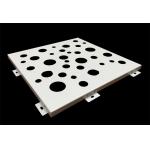 Indoor Architectural Decorative PVDF Perforated Metal Facades 1500x2500mm