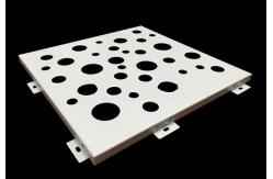 China Indoor Architectural Decorative PVDF Perforated Metal Facades 1500x2500mm supplier
