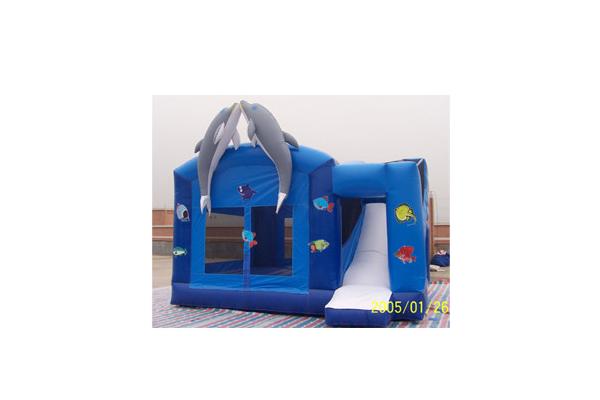 Inflatable Bouncer / INFLATABLE jump / inflatable dolphin bouncer