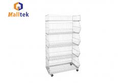 China Multi Layer Supermarket Metal Wire Mesh Cage Promotion Bread supplier