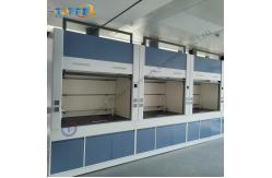 China Low Maintenance Steel Fume Hood with High Airflow and Optional Fan supplier