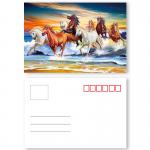 Custom 3d Lenticular Postcards Printing Basketball Players Image for sale