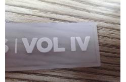 China Fashion 3d iron on badge silicone patch soft cloth rubber custom pvc patch supplier