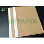 780mm 350gsm Clay Coated White Kraft Back Board For Bread Packing Box