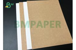China 780mm 350gsm Clay Coated White Kraft Back Board For Bread Packing Box supplier