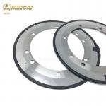 Mirror Polished Cemented Tungsten Carbide Tools Circle Disc Cutter Blade For Cutting Paper for sale